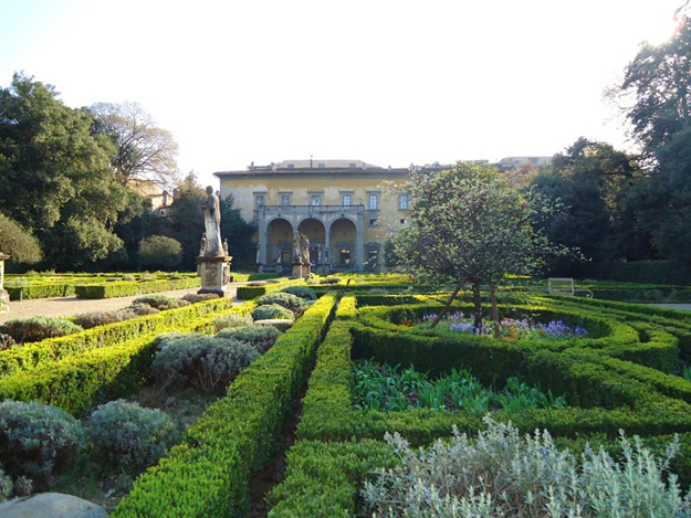 Die Villa Corsini in Florenz, normalerweise für Publikum geschlossen