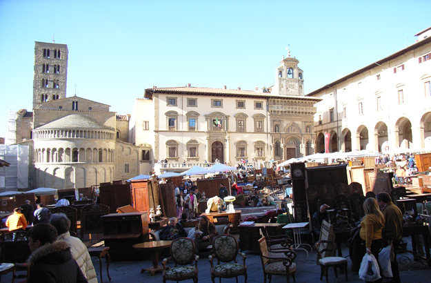 Arezzo Flohmarkt