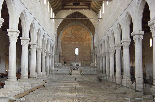 Aquileia Basilica interiors