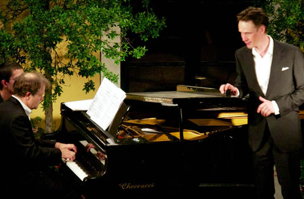 Concert in the Courtyard at la Foce