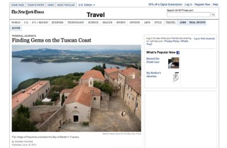 New York Times Toscane