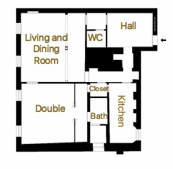 1st floor (American 2nd floor)